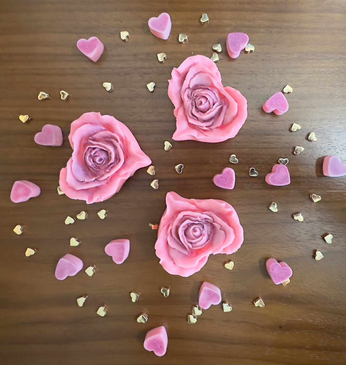 Rose wax melt 3-pack