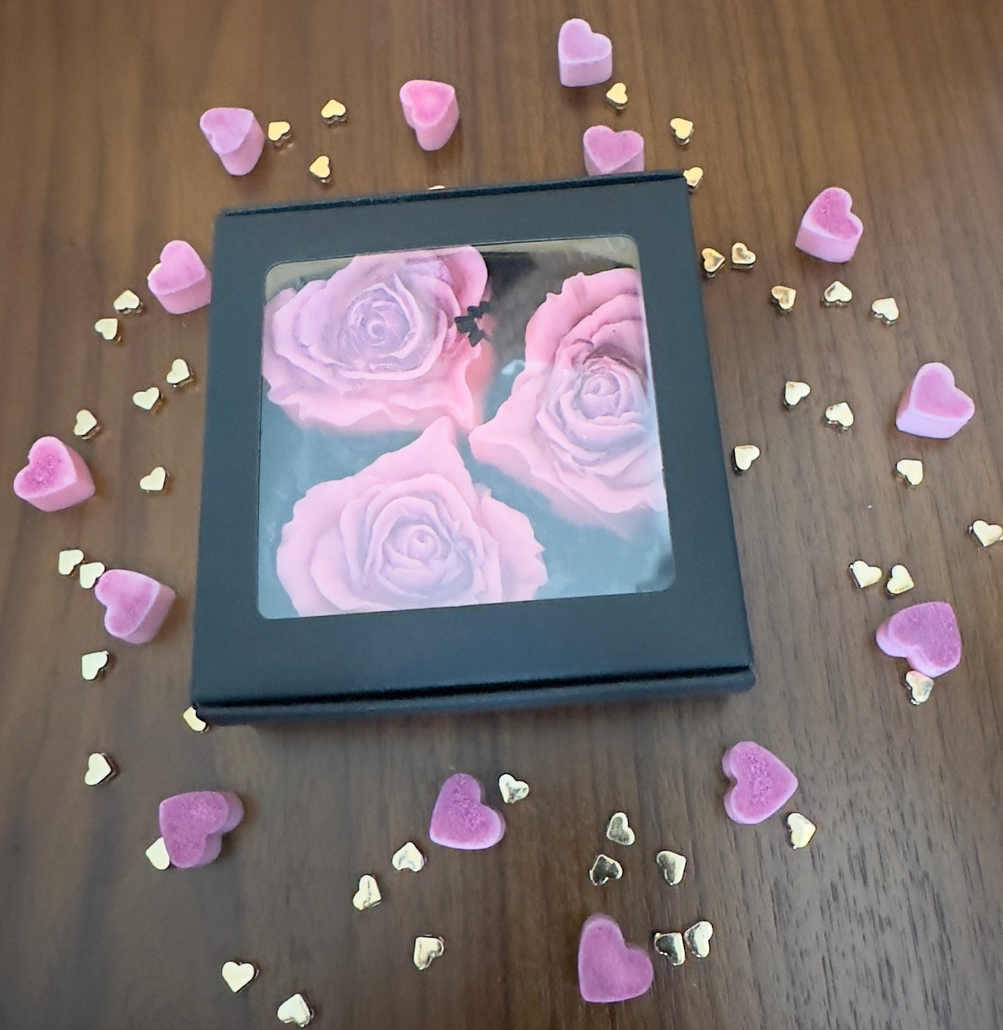 Rose wax melt 3-pack