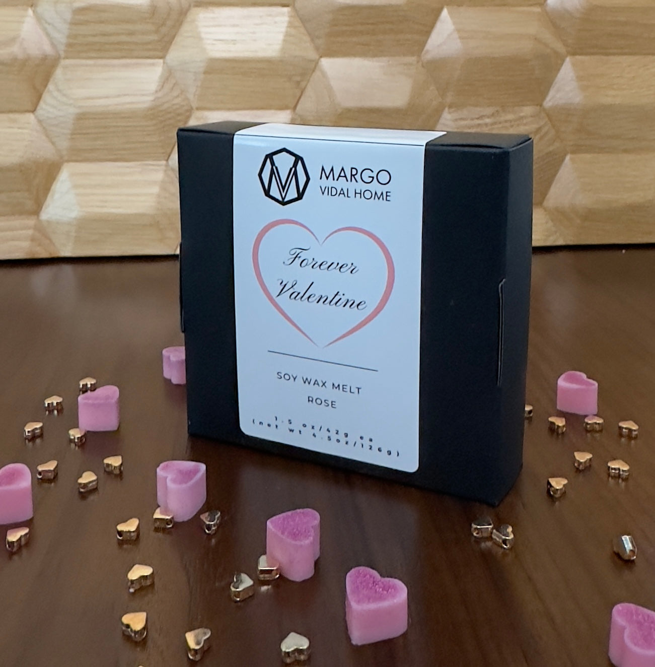 Rose wax melt 3-pack